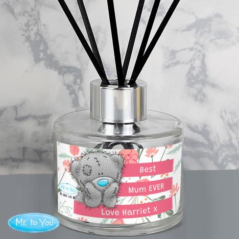 Personalised Me to You Bear Floral Reed Diffuser Extra Image 1